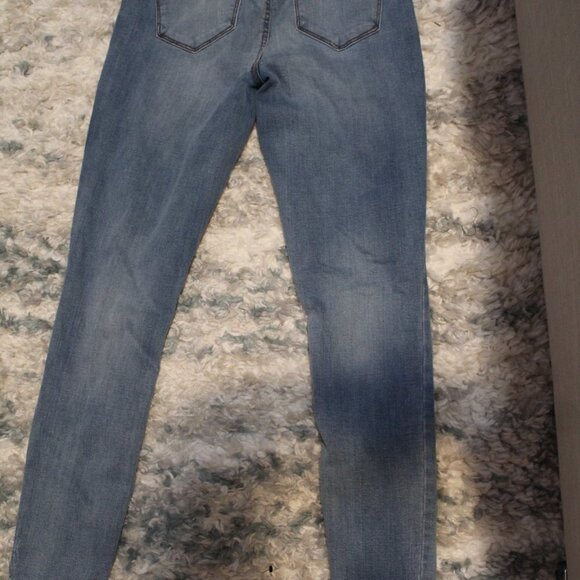 Rewash Ripped Light blue Junior Size 1 Jeans - Picture 2 of 9